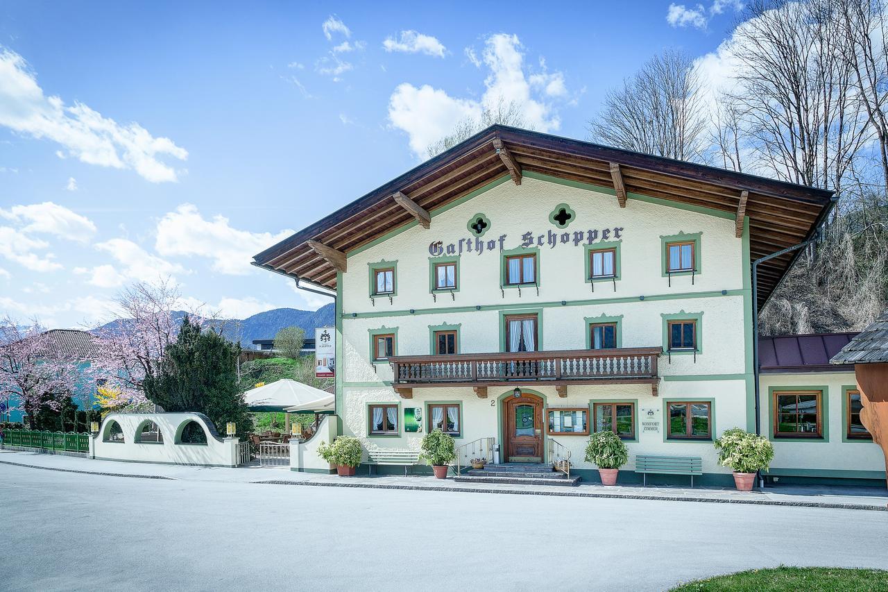 Gasthof Schopper Breitenbach am Inn Buitenkant foto